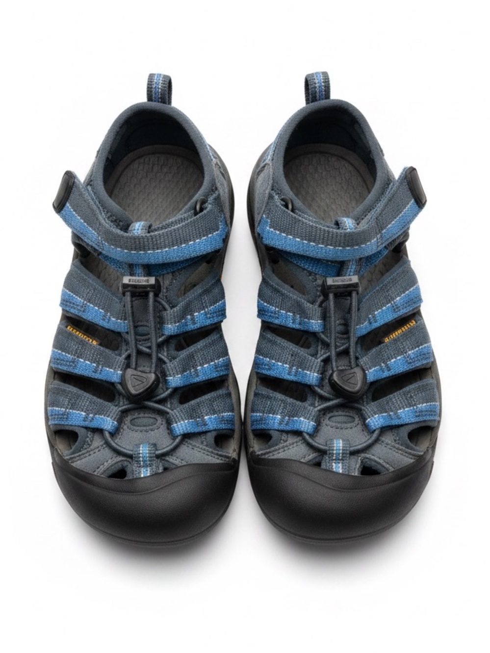 KEEN Newport H2 Sport Sandals Blue Waterproof Hiking Kids Size 2